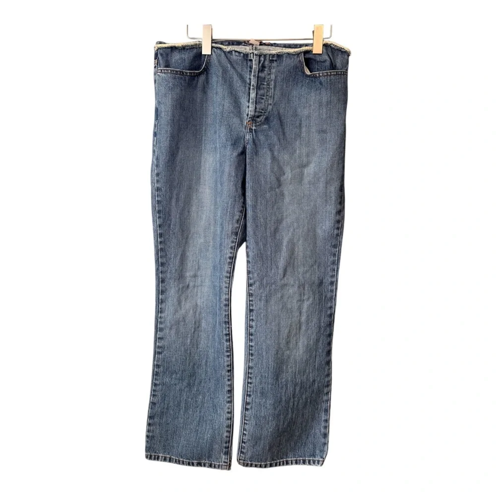 J. Crew Vintage Hipslung Mid Rise Relaxed Straight Leg Jeans. Size 14 (34X30)